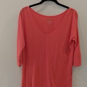 Lily Pulitzer Crab-Claw Coral Cotton Dress